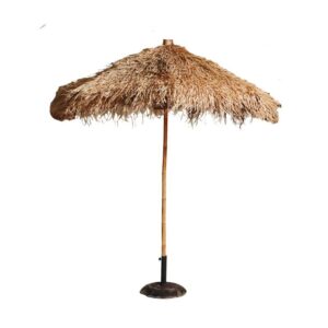 Raffia Bamboo Umbrella