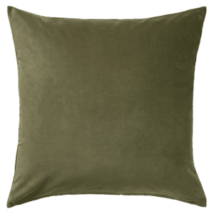 Olive Cushion Velvet