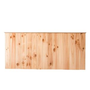 Panelled Timber Service Bar (Pine Top/Pine Base)