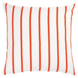 Orange Stripe Cushion