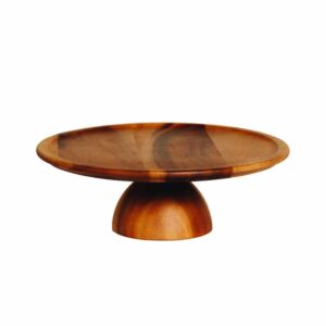 Wooden Cake Stand Single Tier