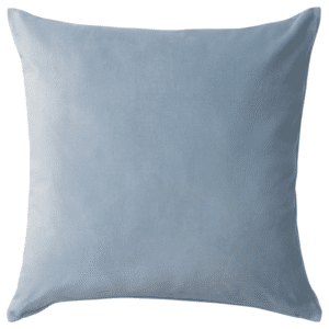 Dusty Blue Cushion Velvet
